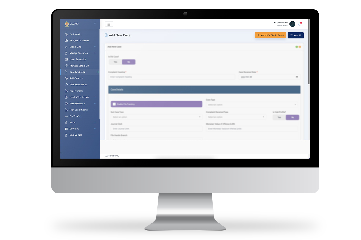 Case Tracking and Workflow Management System screenshot 3