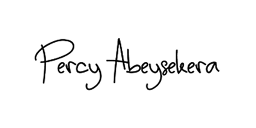Percy Abesinghe Logo