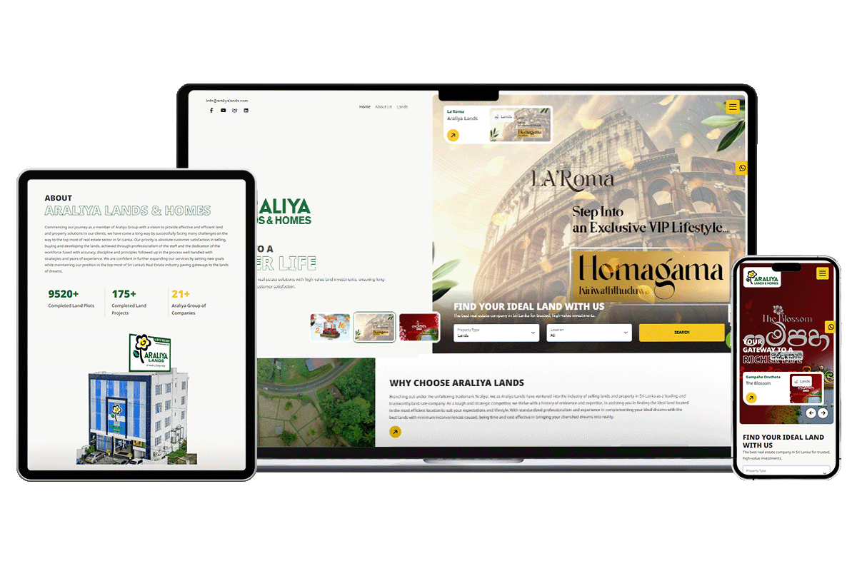 Araliya Lands & Homes